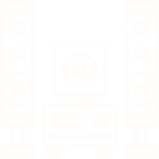 Lautsprechersymbol für moderne Soundtechnik und Schallisolation bei Events in der Alten Tuchfabrik Gut Nazareth Düren
