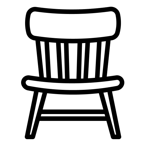 Stuhlsymbol für flexible Raumgestaltung bei Tafelfreuden mit anpassbaren Flächen für bis zu 300 Gäste